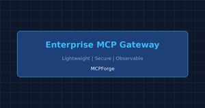 MCP 网关架构示意图