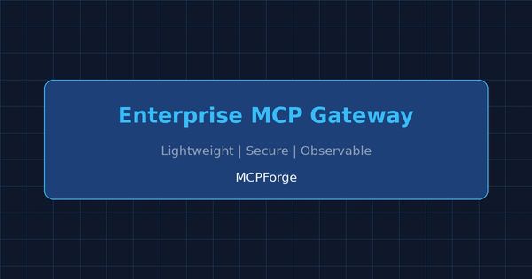 MCP 网关架构示意图